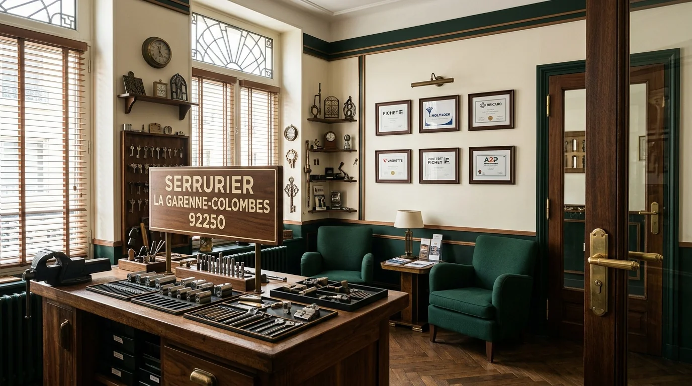 Atelier Serrurier La Garenne-Colombes · côté boulevard