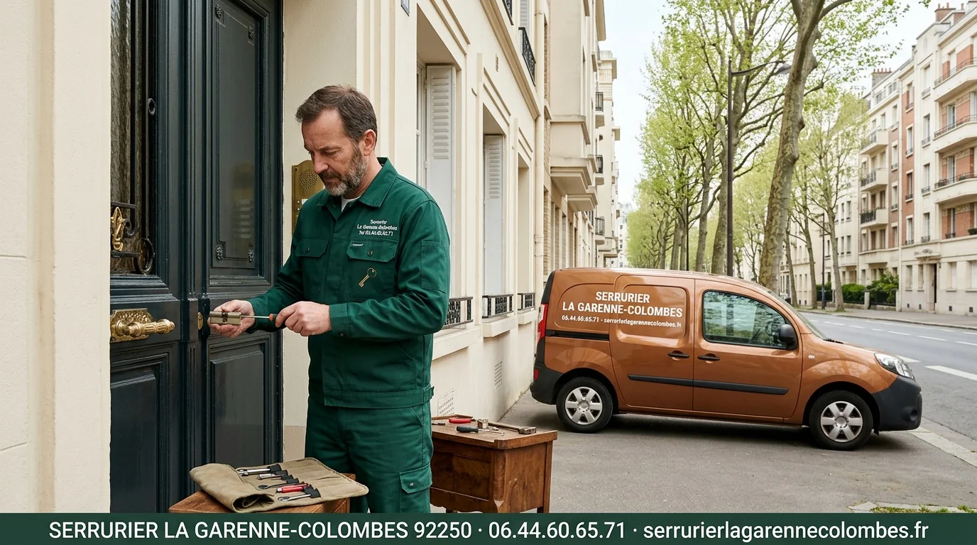 Serrurier La Garenne-Colombes 92250 — atelier Art Déco